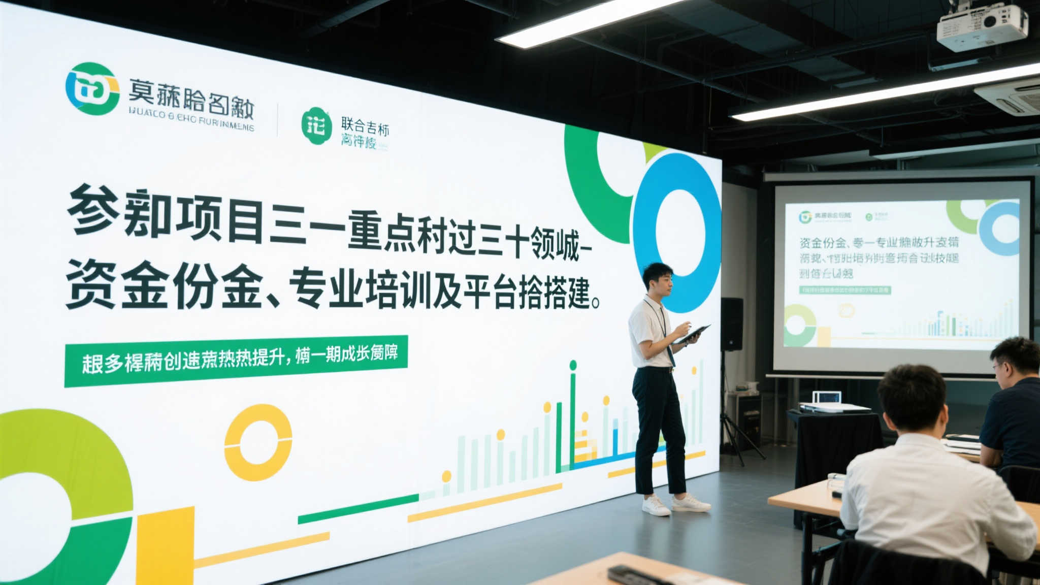 本次项目将重点侧重三大领域——资金支持、